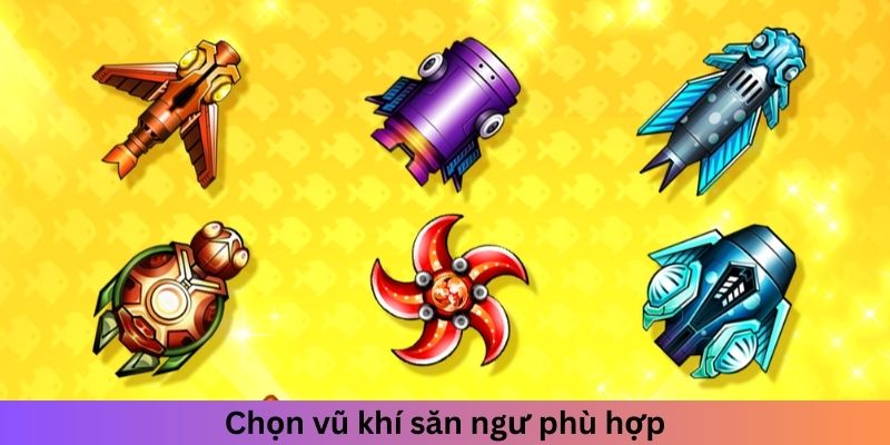 Chọn vũ khí săn ngư phù hợp