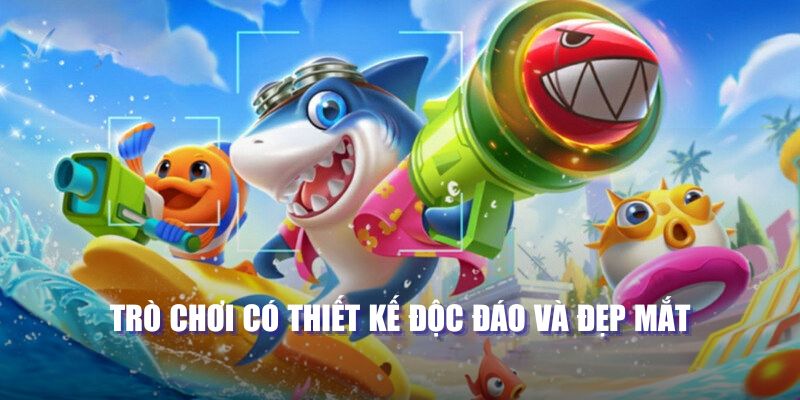 Trò chơi có thiết kế độc đáo và đẹp mắt